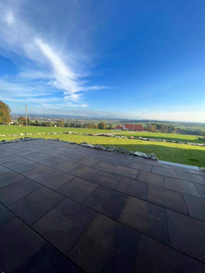 Ferienhaus Alpenblick Auf'M Vorderberg Villa Leutkirch im Allgäu Exteriör bild